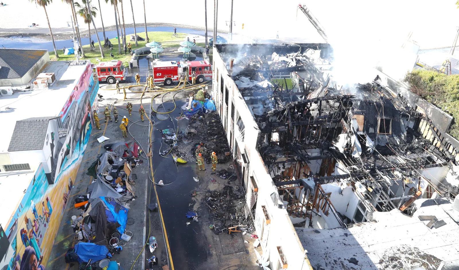 Fire-Affected Commercial Roof Repair in Sunnyvale