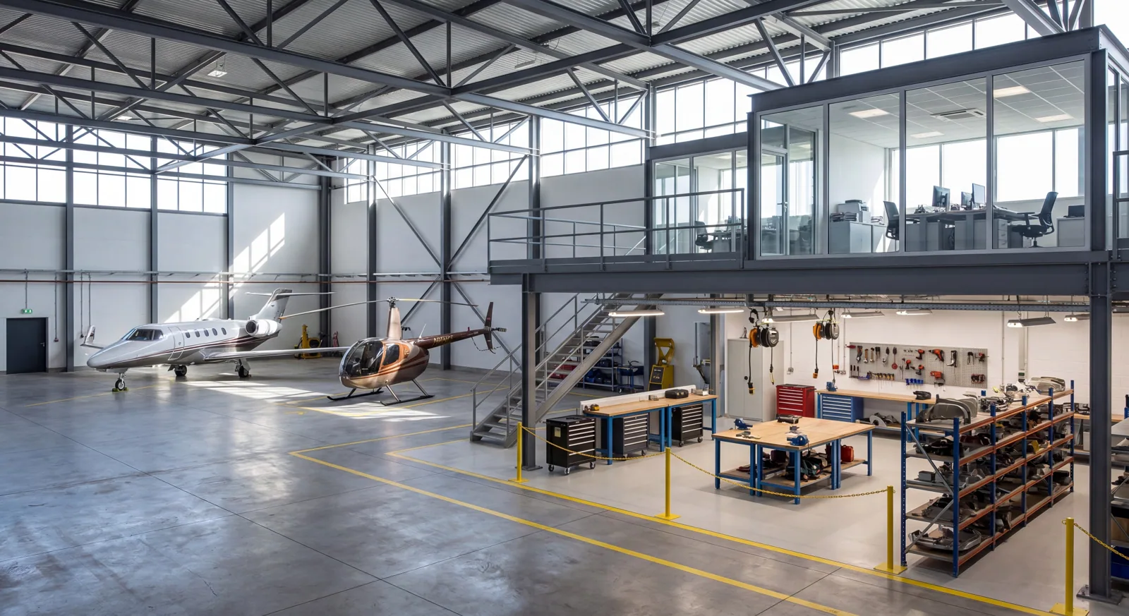 Aircraft Hangar Roofing in Sunnyvale, CA
