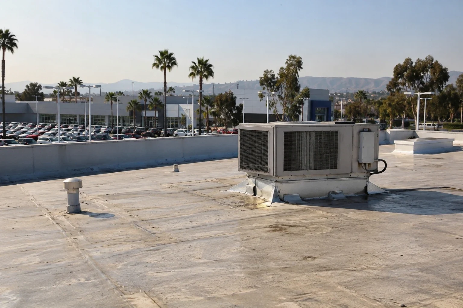 Auto Dealership Roofing in Sunnyvale, CA