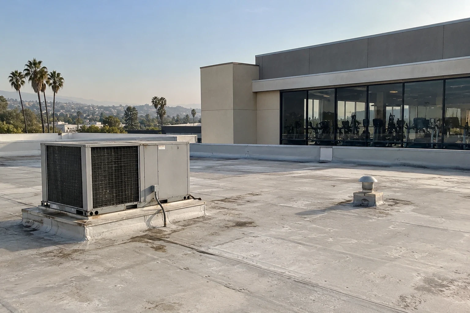 Fitness Center Roofing in Sunnyvale, CA