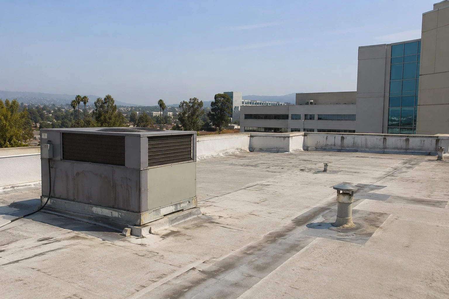 Hospital Roofing in Sunnyvale, CA