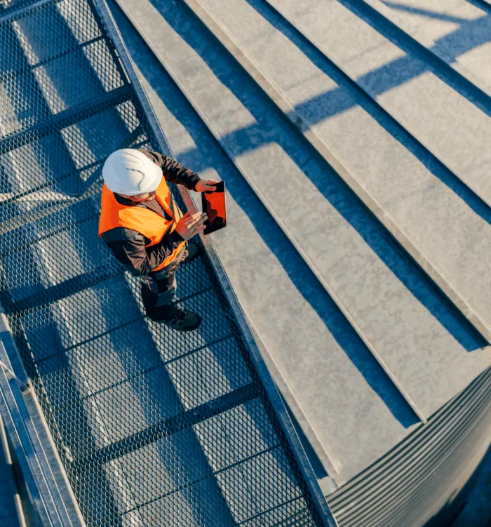 Commercial roofing work in Sunnyvale, CA