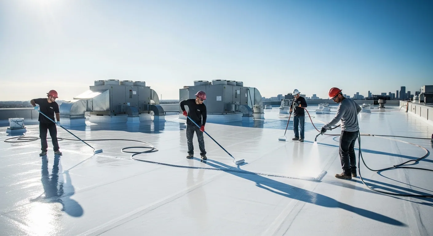Roof Coating Restoration in Sunnyvale, CA